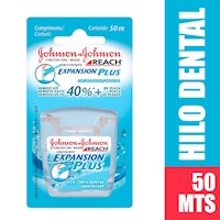 Hilo Dental con Cera Johnsons Expansion Plus 50 metros